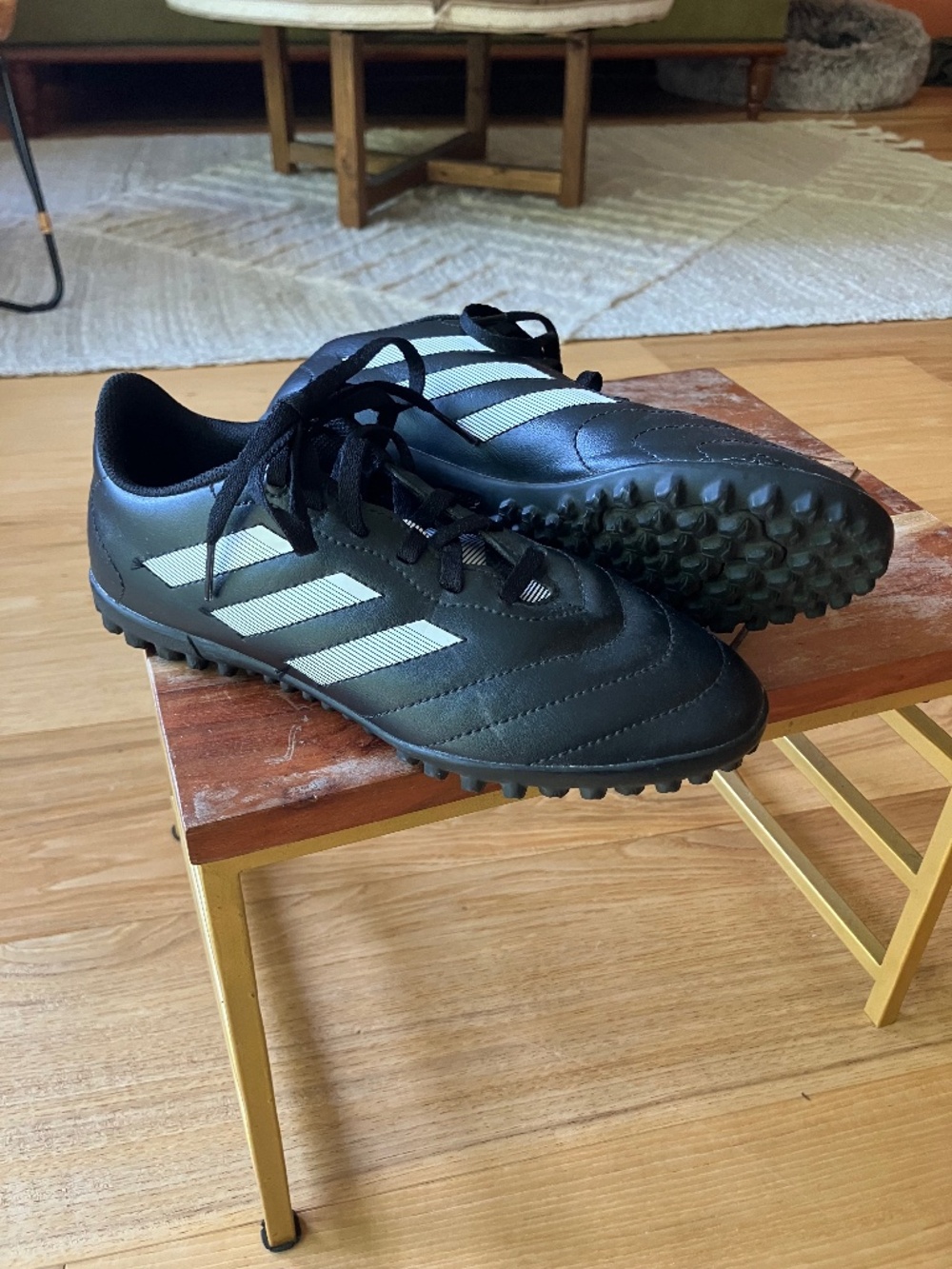 Adidas goletto TF turf soccer shoes, 5.5 youth